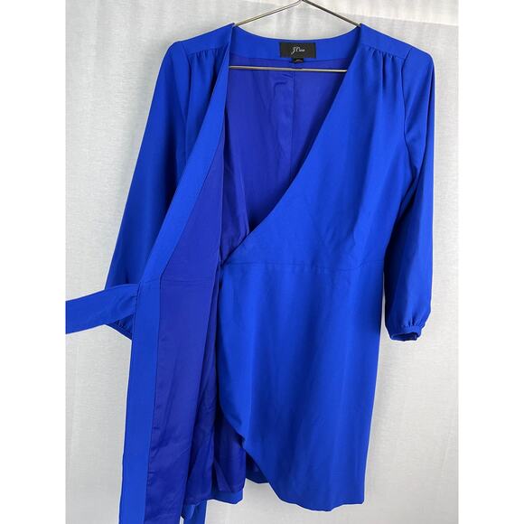 J. Crew Dress 365 Crepe Wrap Elegant Classy Old Money Corpcore Occasion Feminine - Picture 4 of 7